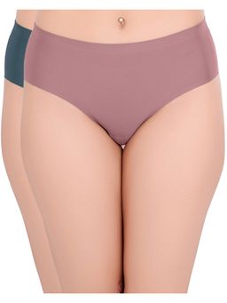 Juliet - Nylon Spandex Stitch-Free Bonded Seams Panty - Multi-Color