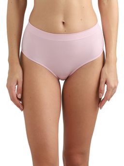 Wacoal - Firm Fit High Waist Full Coverage Brief Panty - Pink - Pink