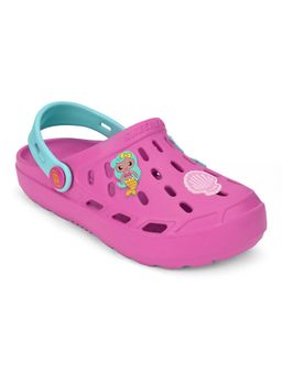 SKECHERS - Girls Swifters Pink Slip On Casual Clogs