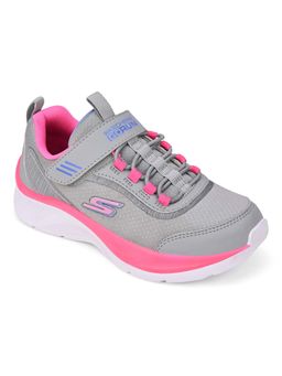 SKECHERS - Girls Elite Sport Grey Casual Sneakers