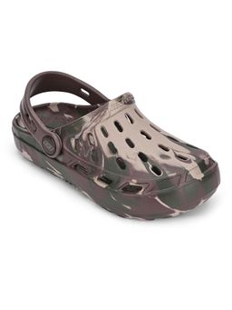 SKECHERS - Boys Swifters Green Slip On Casual Clogs