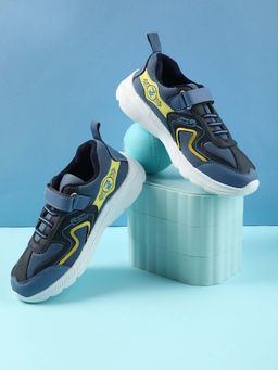 LIBERTY - Leap7x TRIVAGO-02 Non Lacing Walking Shoes For Kids - Blue