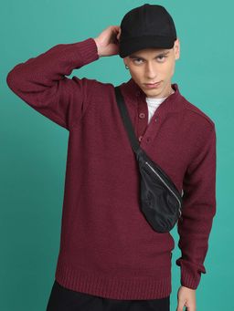 HIGHLANDER - Men High Neck Pullover