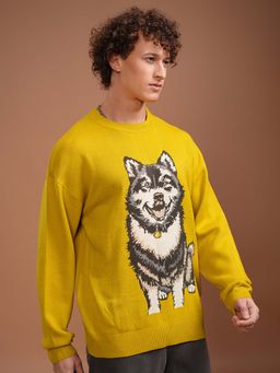 HIGHLANDER - Men Round Neck Pullover Sweater