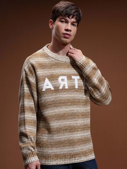 HIGHLANDER - Men Cable Knit Pullover Sweater