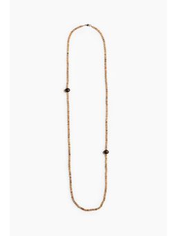 H&M - Men Beige Beaded Necklace