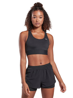 Reebok - Re Bra Solid Black Running Bra