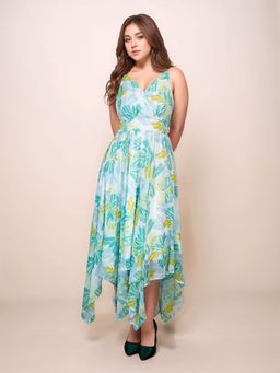 Zink London - Multi-Color Nature Maxi Dress