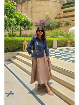 Pink Tree - Women Blue Denim Elan Dress