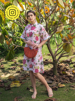 MONK & MEI - Sonnet Rose Pink Dress