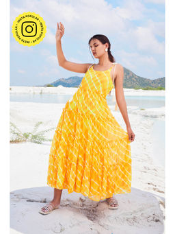 MONK & MEI - Maaya Iris Dress Yellow