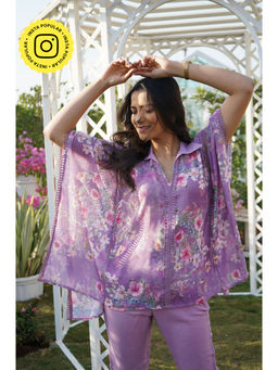 MONK & MEI - Dahlia Kaftaan Lavender (Set of 2)