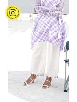 MONK & MEI - White Zaarya Pant