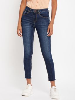 CAMLA - Barcelona Frayed Hem Skinny Indigo Denim