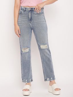 CAMLA - Barcelona Rugged High Rise Cotton Blue Denim