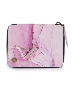 Lapis O Lupo - White & Purple Printed Clutches