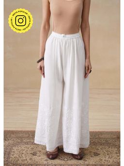 House of Chikankari - Rayon Chikankari Womens Sharara
