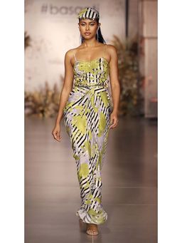 Basanti Kapde aur Koffee - The Neon Sauvage Gown