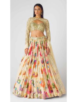 Basanti Kapde aur Koffee - The Empress Of Eden Lehenga with Blouse and Dupatta