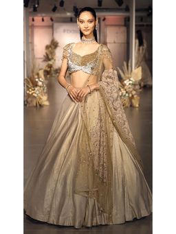 Basanti Kapde aur Koffee - The Celestial Glow Lehenga with Blouse and Dupatta