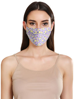 Kazo - Multi Ditsy Print Face Mask