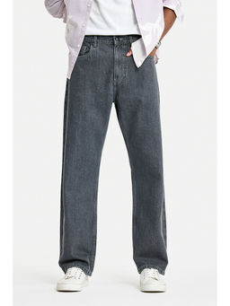 Snitch - Grey Washed Straight Casual Jeans for Men