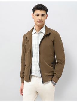 U.S. POLO ASSN. - Mens Solid Regular Fit Jacket - Brown