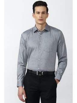 Van Heusen - Solid Grey Shirt