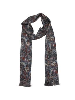 The Tie Hub - Multi-Color Floral Silk Scarf