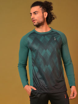 Campus Sutra - Men Graphic Design Stylish Active And Sports T-shirts