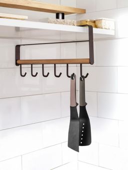 UMAI - Multi-Functional Under Shelf Holder Hanger- Black