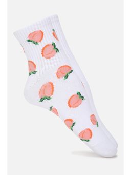American Eagle - Women Orange Peachy Boyfriend Socks (Pack of 2)