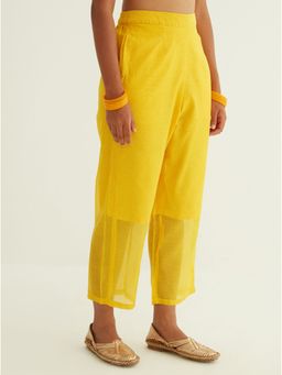 Abhishti - Semi-sheer Straight Pants