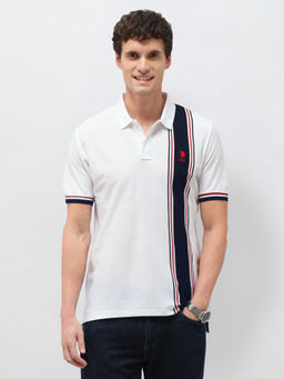 U.S. POLO ASSN. - Men'S Vertical Striped Slim Fit Polo T-Shirt