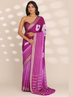 Taashi - Luminous Intersection Saree