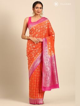 Taashi - Amber Flare Saree