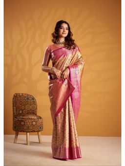 Taashi - Ornate Brocade Saree