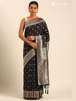Taashi - The Golden Filament Saree