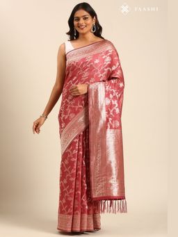 Taashi - The Botanical Arch Saree