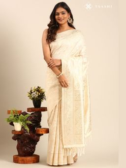 Taashi - The Antique Sprig Saree