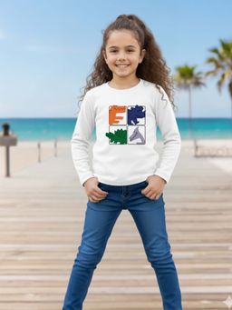 RIGO - White Cotton Round Neck T-Shirt