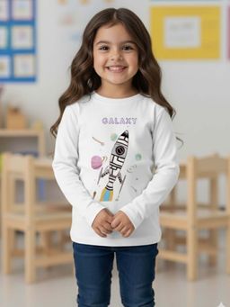 RIGO - White Cotton Round Neck T-Shirt