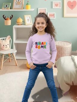 RIGO - Lavender Cotton Round Neck T-Shirt