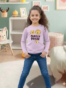 RIGO - Lavender Cotton Round Neck T-Shirt