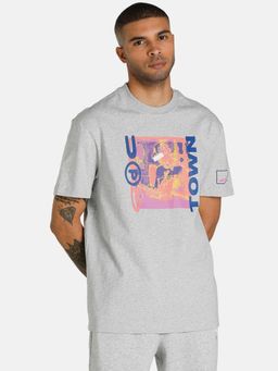 Puma - Uptown Men Gray T-shirt