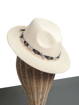 CHOKORE - Unisex Classic & Comfortable Solid White Cowboy Hat