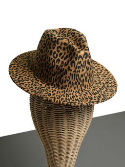 CHOKORE - Unisex Stylish Leopard Animal Print Multi-Color Fedora Hat