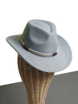CHOKORE - Unisex Classic & Comfortable Solid Grey Cowboy Hat