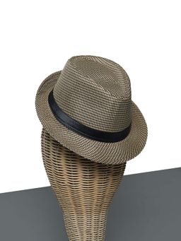 CHOKORE - Unisex Classic & Comfortable Solid Khaki Fedora Hat