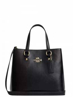Coach - Black Station Carryall Medium Satchel